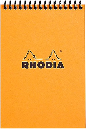 HARTIE PRODUSE DIN HARTIE - RH BLOC NOTES A5 SPIRA 80F AR ORANGE RHODIA 16500C