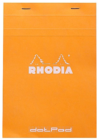 HARTIE PRODUSE DIN HARTIE - RH BLOC NOTES A5 80F N16 DOTS ORANGE RHODIA 16558C