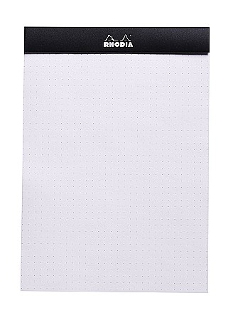 RH BLOC NOTES A5 80F N16 DOTS BLACK RHODIA 16559C [2]