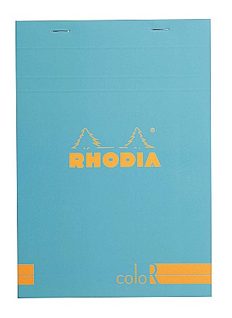 RH BLOC NOTES 14.8*21CM 70F DR 90GR TURCOAZ RHODIA COLOR PAD 16967C [0]