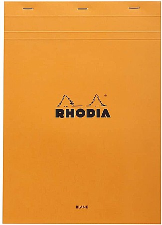 HARTIE PRODUSE DIN HARTIE - RH BLOC NOTES A4 80F N18 VELIN ORANGE RHODIA 18000C