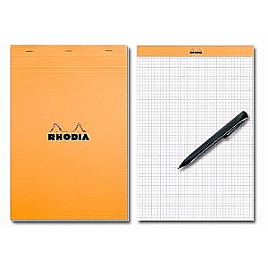 RH BLOC NOTES A4 80F N18 AR ORANGE RHODIA 18200C [1]