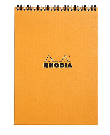 HARTIE PRODUSE DIN HARTIE - RH BLOC NOTES A4 SPIRA 80F AR ORANGE RHODIA 18500C