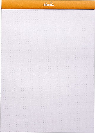 RH BLOC NOTES A4 80F N18 DOT PAD ORANGE RHODIA 18558C [4]