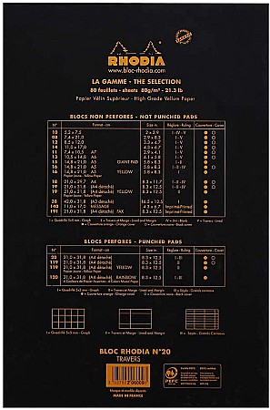 RH BLOC NOTES A4 80F N20 AR ORANGE RHODIA 20200C [2]