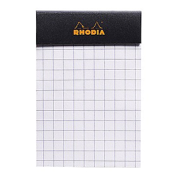 RH BLOC NOTES A8 80F N10 AR BLACK RHODIA 102009C [1]