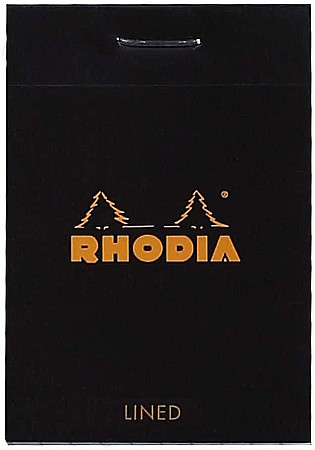 HARTIE PRODUSE DIN HARTIE - RH BLOC NOTES A8 80F N10 DR BLACK RHODIA 106009C