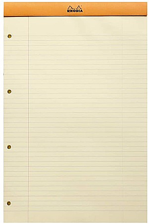 RH BLOC NOTES A4 80F N19 DR FOI GALBENE RHODIA 119660C [1]