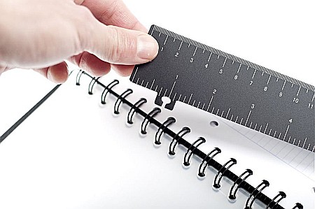 RH EXABOOK CAIET REINCARCABIL A4 80F AR SPIRA PP BLACK RHODIA 132142C [2]