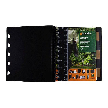 RH EXABOOK CAIET REINCARCABIL A5 80F SPIRA DR PP BLACK RHODIA 132576C [3]