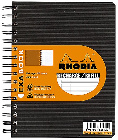 HARTIE PRODUSE DIN HARTIE - RH REZERVA EXABOOK A4 80F DR RHODIA 133146C