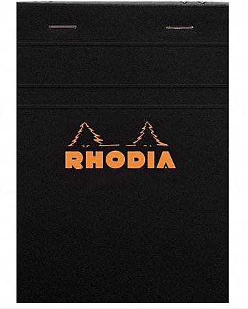 HARTIE PRODUSE DIN HARTIE - RH BLOC NOTES A6 80F N13 DR BLACK RHODIA 136009C