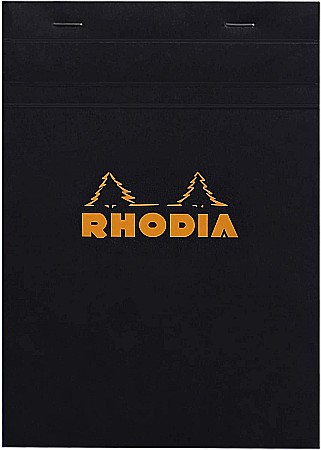 HARTIE PRODUSE DIN HARTIE - RH BLOC NOTES A5 80F N16 AR BLACK RHODIA 162009C
