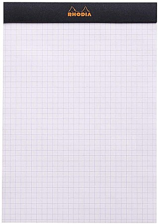 RH BLOC NOTES A5 80F N16 AR BLACK RHODIA 162009C [1]
