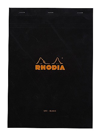 HARTIE PRODUSE DIN HARTIE - RH BLOC NOTES A4 80F N18 VELIN BLACK RHODIA 180009C
