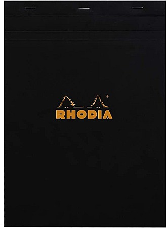 HARTIE PRODUSE DIN HARTIE - RH BLOC NOTES A4 80F N18 AR BLACK RHODIA 182009C