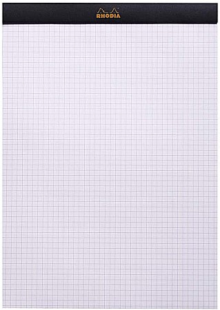 RH BLOC NOTES A4 80F N18 AR BLACK RHODIA 182009C [1]