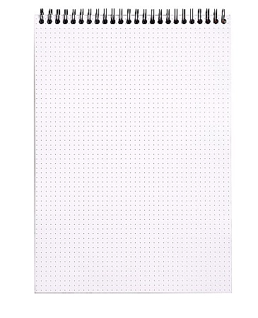 RH BLOC NOTES A4 SPIRA 80F DOT PAD BLACK RHODIA 185039C [1]