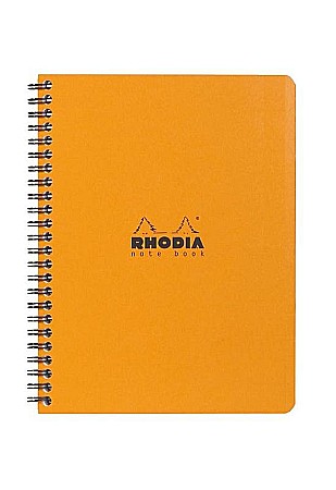 HARTIE PRODUSE DIN HARTIE - RH CAIET A5 80F AR SPIRA ORANGE RHODIA 193428C