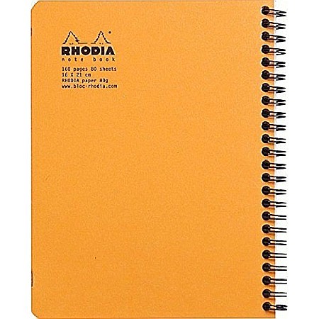 RH CAIET A5 80F AR SPIRA ORANGE RHODIA 193428C [2]