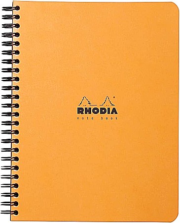 HARTIE PRODUSE DIN HARTIE - RH BLOC NOTES A5+ SPIRA 80F DOTS ORANGE RHODIA 193448C
