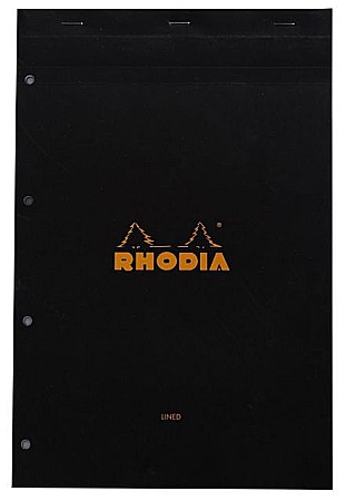 HARTIE PRODUSE DIN HARTIE - RH BLOC NOTES A4 80F N20 DR BLACK RHODIA 206009C