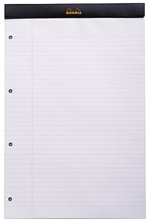 RH BLOC NOTES A4 80F N20 DR BLACK RHODIA 206009C [1]