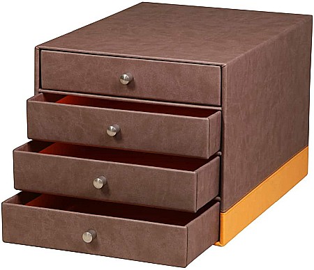 RH SUPORT DOCUMENTE BIROU 4 SERTARE CIOCOLATA RHODIA 318863C [1]