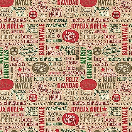 CF HARTIE AMBALAJ 0.70*2M BROWN KRAFT 60GR MOTIV CRACIUN 223799C [3]