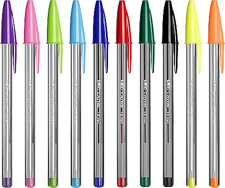 PIX BIC CRISTAL 10 CULORI/SET 216943437 [3]