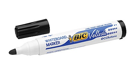 INSTRUMENTE DE SCRIS - LEC MARKER BIC WHITEBOARD VELLEDA NEGRU 1701 BC904937/ M367