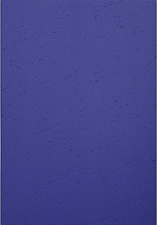 APARATURA PENTRU BIROU - EX COPERTA CARTON IMITATIE PIELE A4 ALBASTRU 25/SET 27802E/27809E