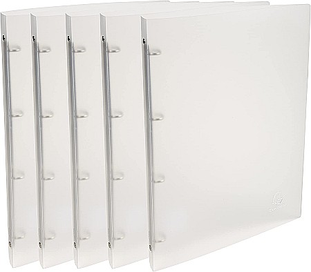 EX CAIET MECANIC A4 PP 4 INELE ALB TRANSPARENT 51160E [1]