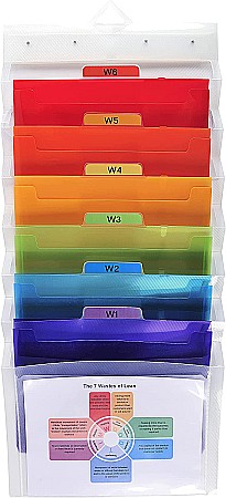 EX ORGANIZATOR DE PERETE PP 6 COMPARTIMENTE 55898E [3]