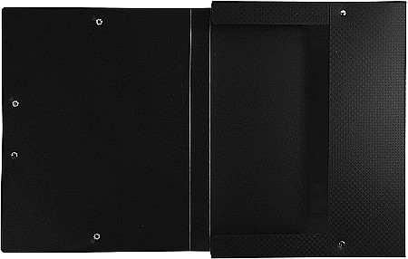 EX MAPA PP A4 CU ELASTIC 2.5CM NEGRU MAT 59681E [2]