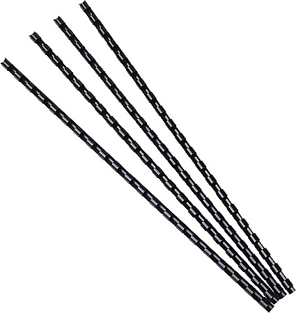 EX INEL PLASTIC 6MM 2-20 COLI 25/SET NEGRU 76101E [2]