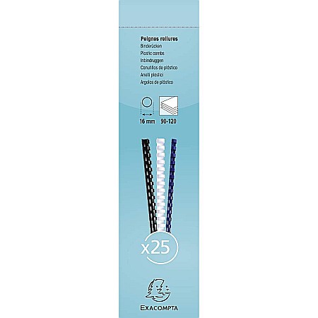 EX INEL PLASTIC 16MM 90-120 COLI 25/SET ALB 76500E [1]