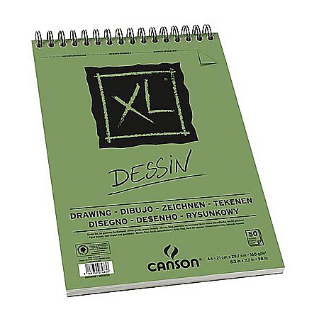 FINE ARTS&GRAPHICS - PR BLOC DESEN CANSON DESSIN XL SPIRA A4 50F 160/GR M2 400039088