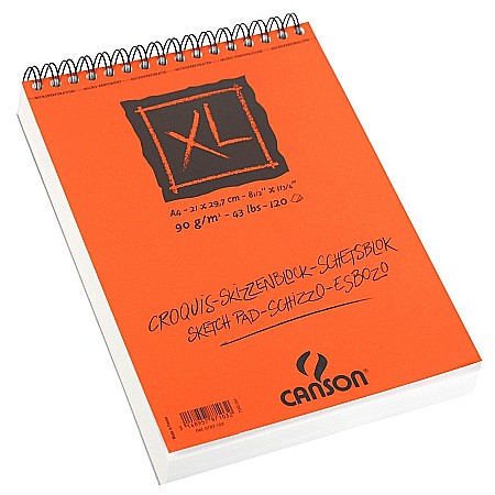 PR BLOC SCHITE CANSON SPIRA CROQUIS XL A4 120F 90G 200787103 [0]