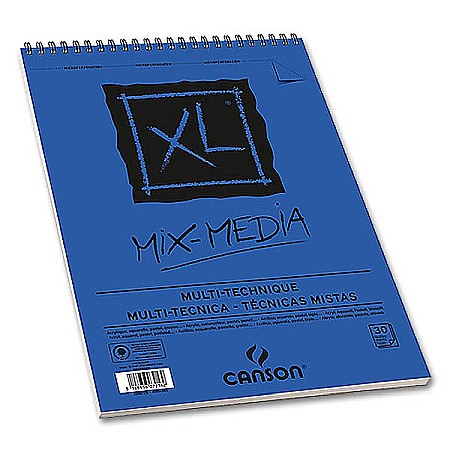 FINE ARTS&GRAPHICS - PR BLOC SCHITE CANSON SPIRA MIX-MEDIA XL A4 30F 300G 200807215