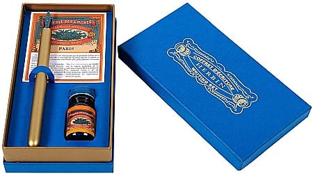 HOBBY - CF SET CALIGRAFIE HERBIN BLEU MYOSOTIS, PENITA CU TOC SI CERNEALA 27278T