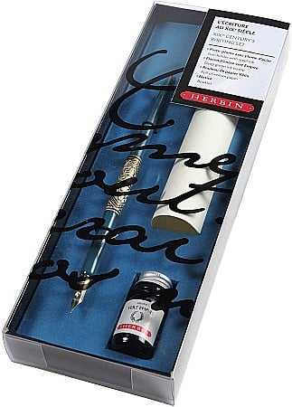 HOBBY - CF SET DE SCRIS HERBIN SECOLUL XIX, PENITA, TOC HARTIE SI CERNEALA 28500T
