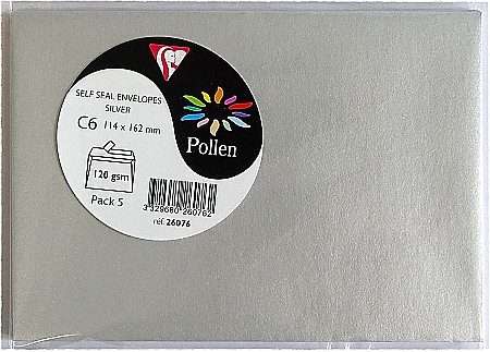 PLIC CLAIREFONTAINE C6 5/SET ARGINTIU 26076C [1]