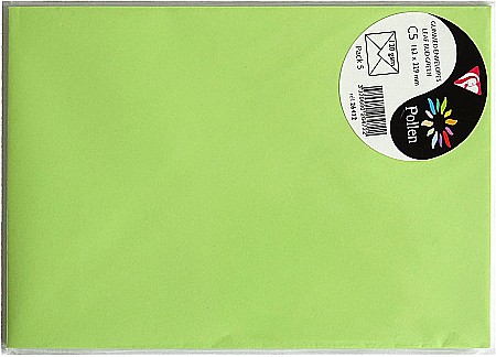 PLIC CLAIREFONTAINE C5 5/SET VERDE FISTIC 26472C [1]