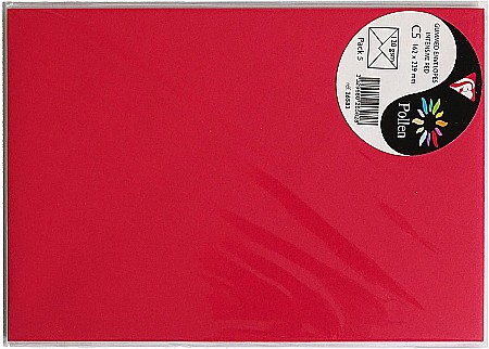 PLIC CLAIREFONTAINE C5 5/SET ROSU INTENS 26582C [1]