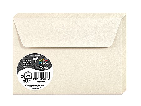 HARTIE PRODUSE DIN HARTIE - PLIC CLAIREFONTAINE C6 PERLAT 20/SET CREM 50046C