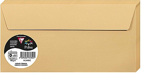 HARTIE PRODUSE DIN HARTIE - PLIC CLAIREFONTAINE DL 20/SET CARAMEL 5485C