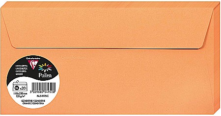 HARTIE PRODUSE DIN HARTIE - PLIC CLAIREFONTAINE DL 20/SET ORANGE 5495C