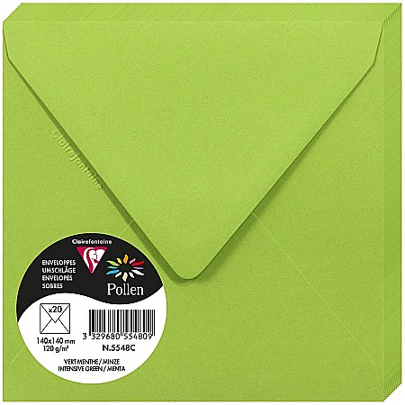 Articole Nunta - PLIC CLAIREFONTAINE 140*140 20/SET VERDE INTENS 5548C