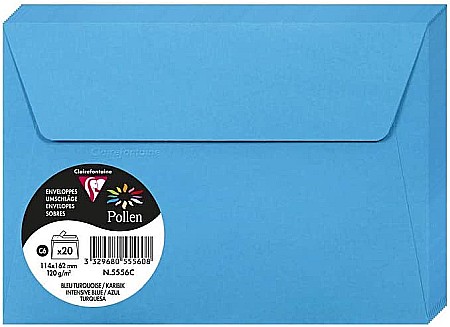 Wedding - PLIC CLAIREFONTAINE C6 20/SET ALBASTRU INTENS 5556C